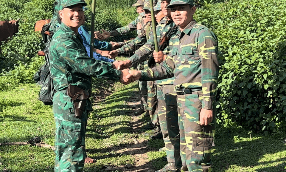 Tuần tra song phương biên giới Việt Nam-Lào